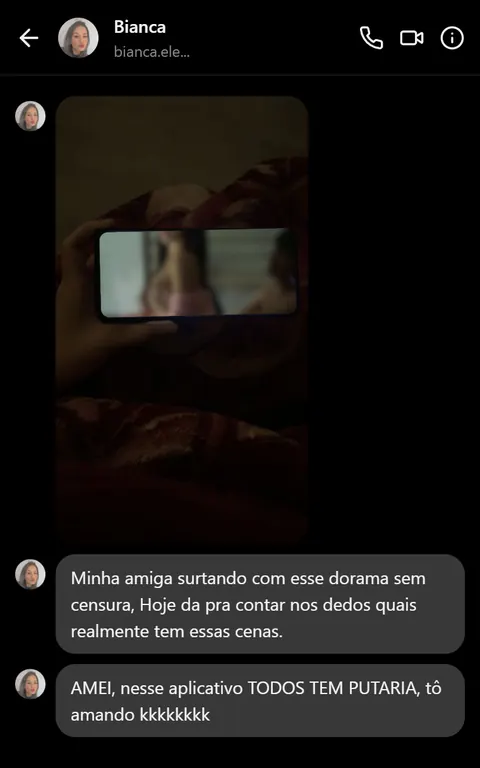 Conversa real de cliente 1
